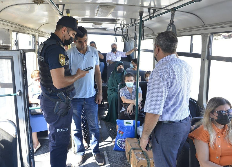 DİN xidməti və mülki geyimdə kütləvi yoxlamalara başladı - FOTO