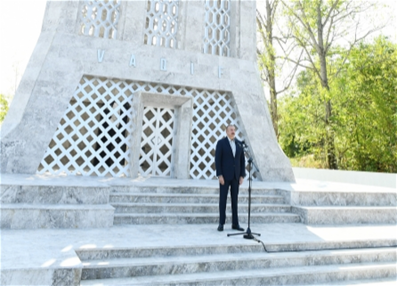 Ильхам Алиев: Шуша имеет большое символическое значение в истории Азербайджана