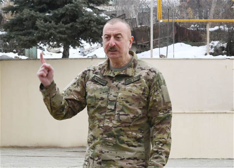 Президент Ильхам Алиев: «По моему поручению это логово дьявола в Шуше было уничтожено»