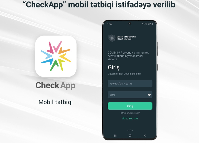 В Азербайджане запущено мобильное приложение для проверки COVID-паспортов - ВИДЕО