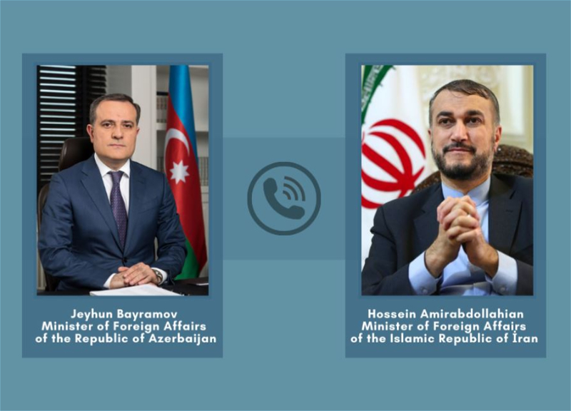 Главы МИД Азербайджана и Ирана обменялись мнениями о текущей ситуации в регионе