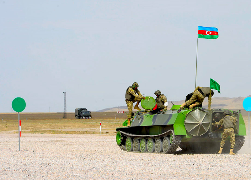 Азербайджанские артиллеристы успешно завершили конкурс «Мастера артиллерийского огня» - ФОТО