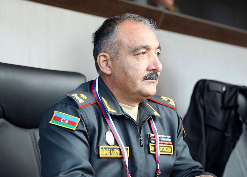 Командующий Сухопутными войсками ВС Азербайджана находится с визитом в Москве - ФОТО