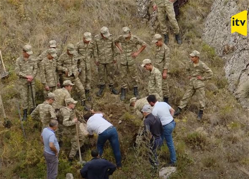 В Кяльбаджаре вскрыли могилы жертв Башлыбельской трагедии - ВИДЕО