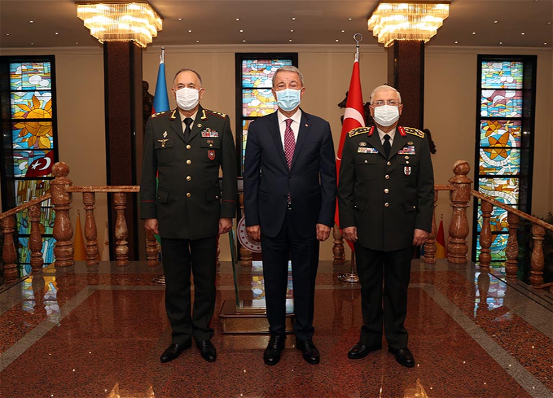 Начальник Генштаба ВС Азербайджана встретился с военным руководством Турции - ФОТО