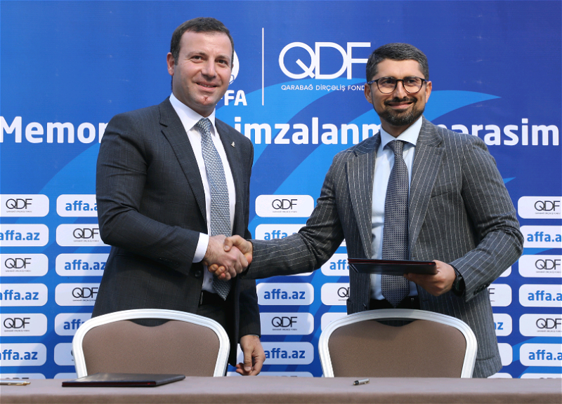 Фонд Возрождения Карабаха и АФФА подписали меморандум - ФОТО