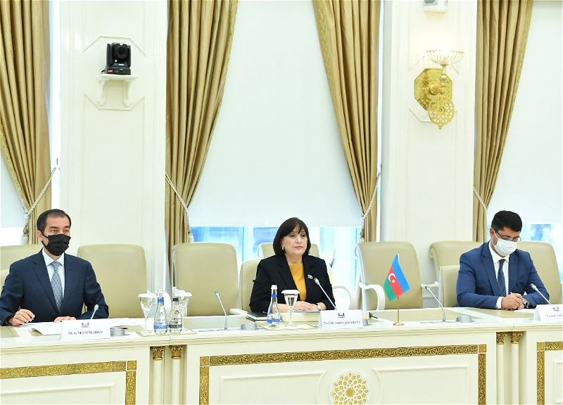 Сагиба Гафарова встретилась с делегацией парламента Казахстана, которая посетила Шушу и Физули – ФОТО