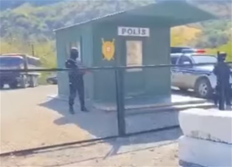 Дорога Герус-Кафан под контролем азербайджанской полиции – ВИДЕО
