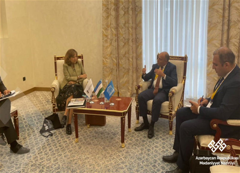 Анар Керимов обсудил с руководством ЮНЕСКО вопрос об отправке оценочной миссии в Карабах