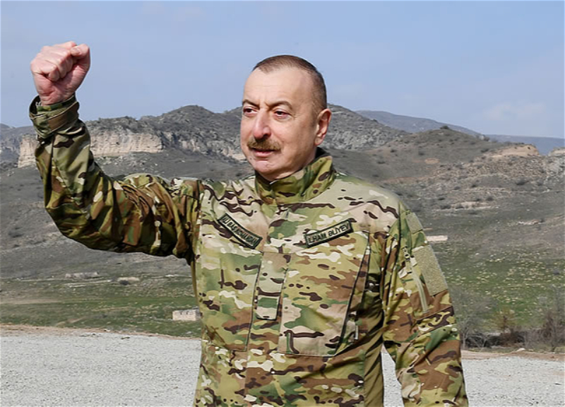 Президент Ильхам Алиев: «Все 44 дня мы шли только вперед!» - ФОТО - ВИДЕО