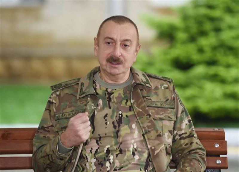 Ильхам Алиев: У армянской стороны был свой план действий на случай войны