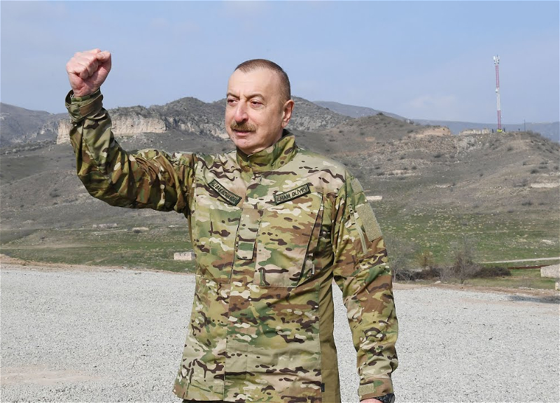 Ильхам Алиев: На протяжении всей 44-дневной войны мы ни разу не поддались на провокации
