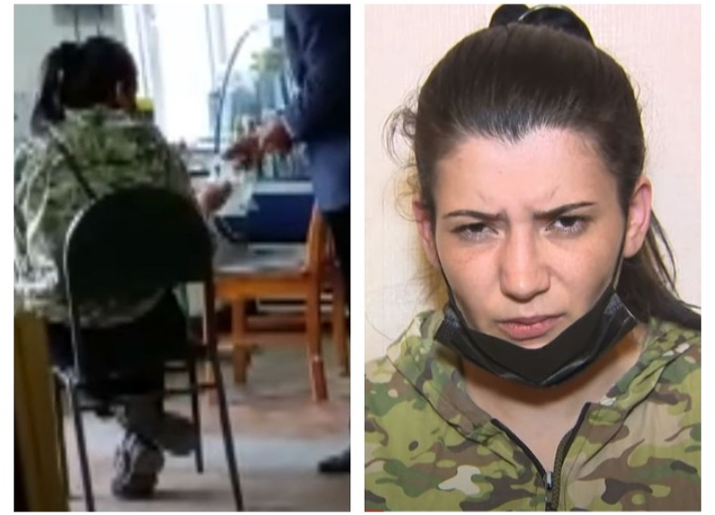 Женщина, выдавшая себя журналисткой, занималась вымогательством в Абшеронском районе - ВИДЕО
