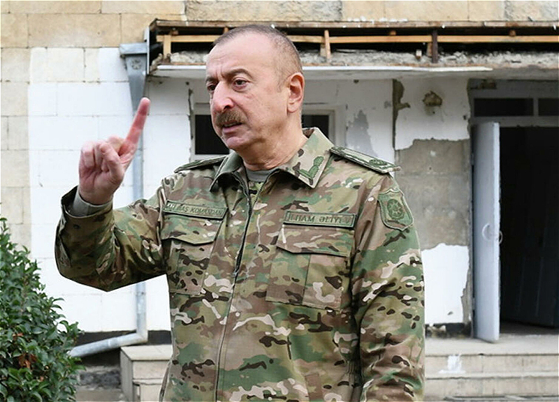 Ильхам Алиев: Если мы увидим угрозу для нашего государства, то мы еще раз разобьем голову армянскому фашизму