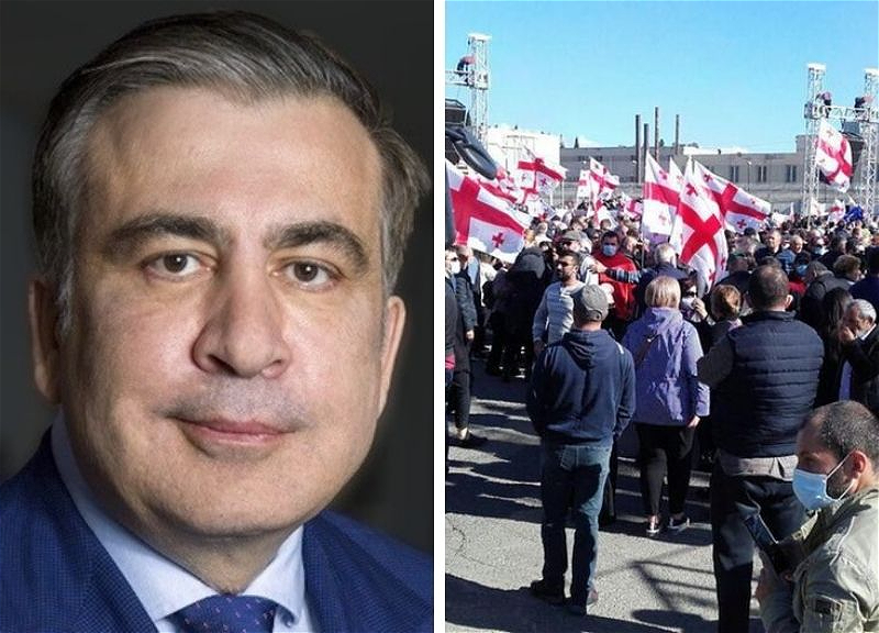 Арест Саакашвили: Тысячи людей митингуют перед тюрьмой, сам экс-президент продолжает голодовку – ФОТО – ВИДЕО