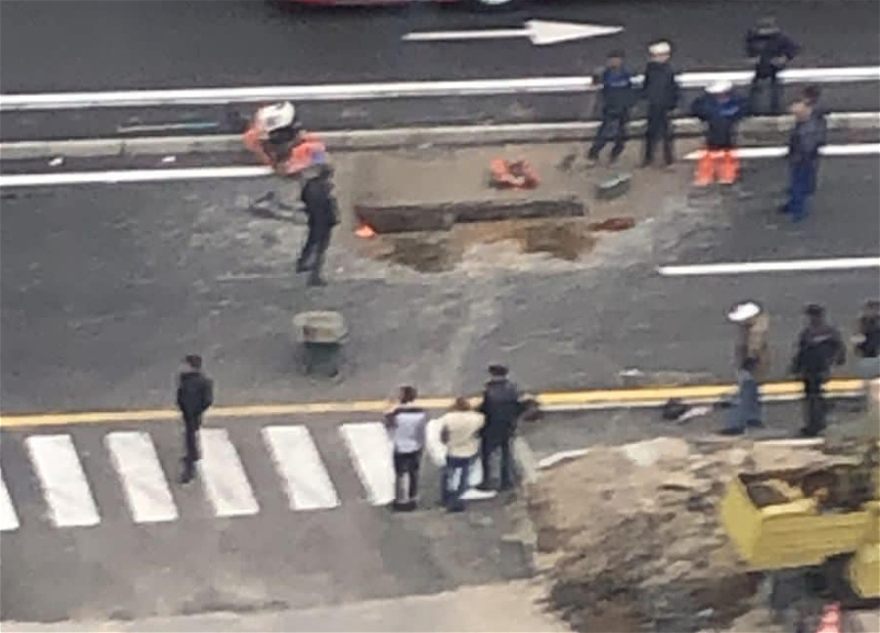 В Баку перекопали открытую после ремонта два дня назад дорогу – ФОТО
