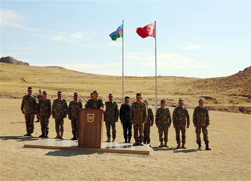 Прошел этап азербайджано-турецких учений с боевой стрельбой «Нерушимое братство-2021» - ФОТО - ВИДЕО
