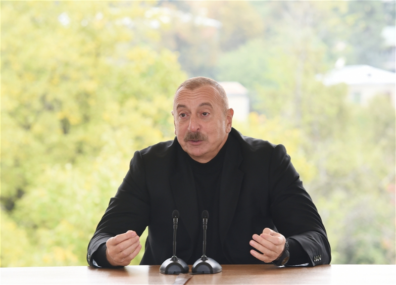 Ильхам Алиев: Руководство Армении, ее бывшее преступное руководство просто обманывало богатых армян мира