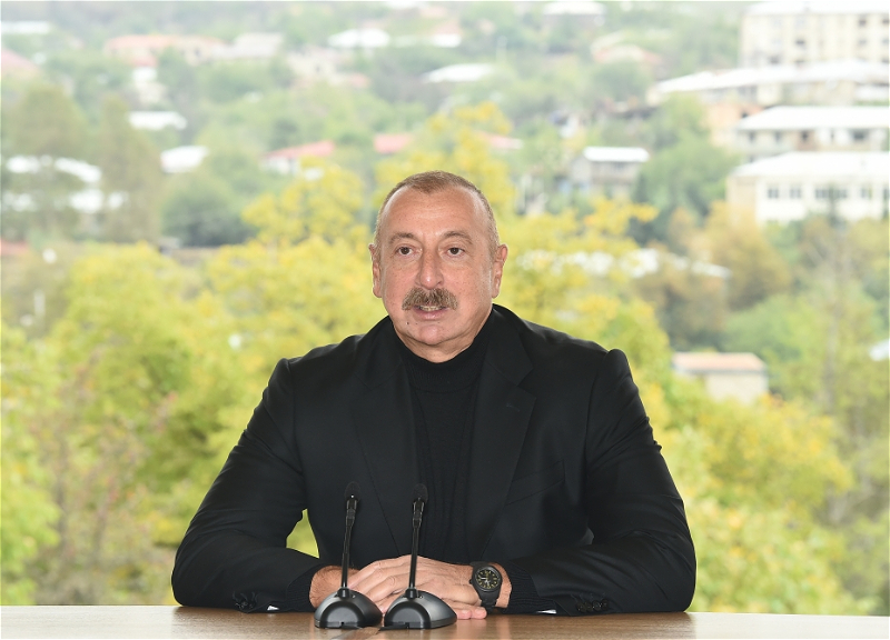 Ильхам Алиев: Международная общественность, а также лица, занимавшиеся данным вопросом, закрывали глаза на оккупацию
