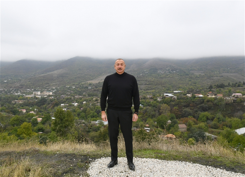 Президент Азербайджана: Мы намерены превратить Гадрут в центр международной культуры и туризма
