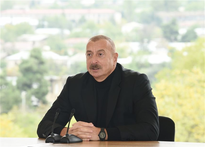 Ильхам Алиев: Армяне пытались арменизировать и Азыхскую пещеру