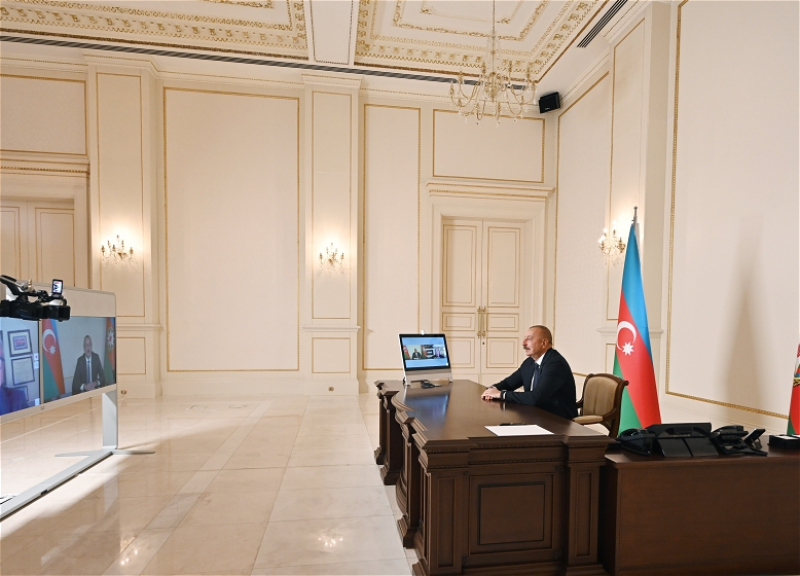 Ильхам Алиев дал интервью итальянской «La Repubblica» - ФОТО