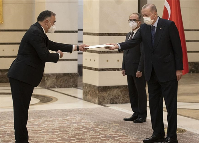 Эрдоган принял верительные грамоты нового посла Азербайджана в Турции - ВИДЕО