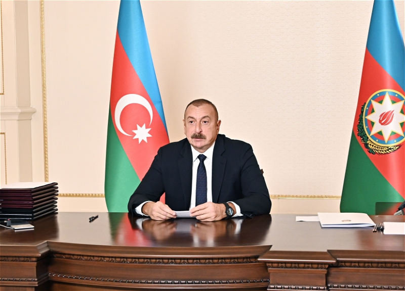 Президент Азербайджана участвует в заседании Совета глав государств СНГ - ФОТО - ВИДЕО