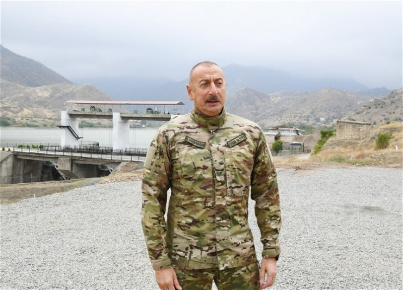 Президент Азербайджана: «Находясь в Физули, все видят проявления армянской дикости»