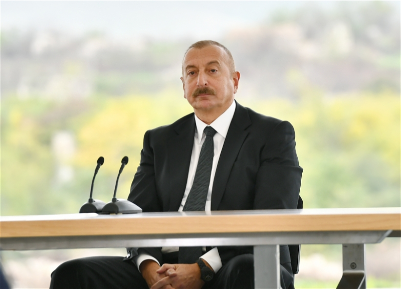 Ильхам Алиев: Карабах и Восточный Зангезур станут одними из красивейших мест не только Азербайджана, но и мира