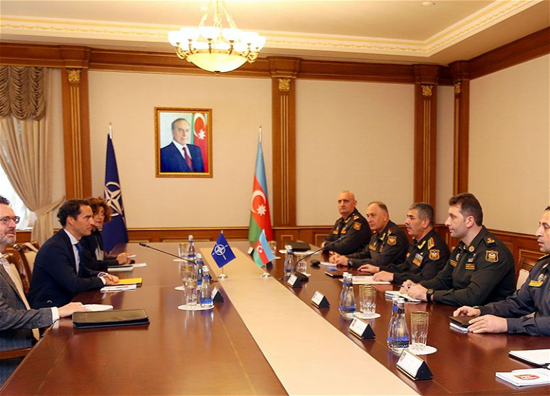 Zakir Həsənov NATO-nun Qafqaz və Mərkəzi Asiya üzrə xüsusi nümayəndəsi ilə görüşüb