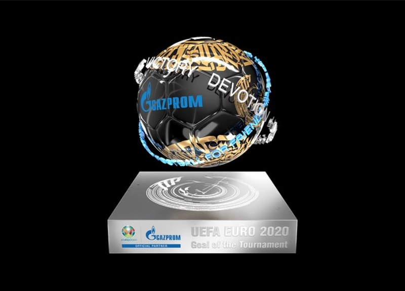 UEFA-nın Avro-2020 qoluna görə ilk NFT Kuboku Patrik Şikə təqdim edilib