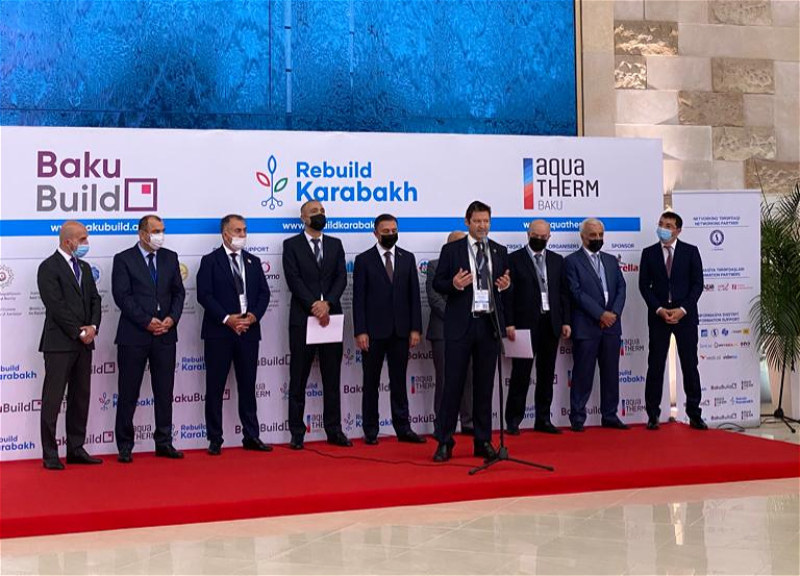 В Баку состоялось открытие выставки Rebuild Karabakh
