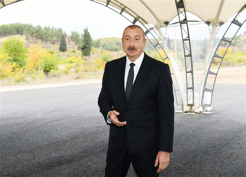 Ильхам Алиев: Мы достигаем желаемого результата в связи с Зангезурским коридором