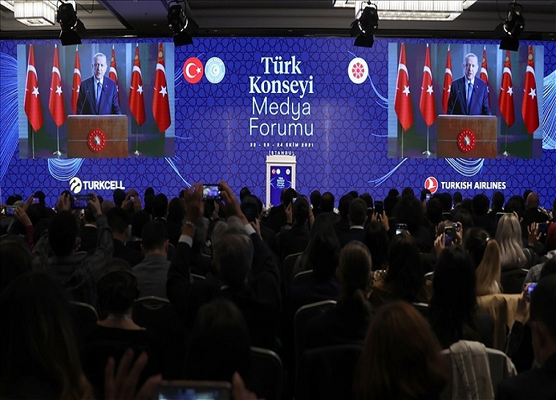 Ərdoğan: Türk dünyası beynəlxalq medianın ikili standartından da əziyyət çəkir