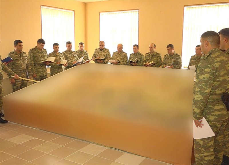 В войсках Нахчыванского гарнизона продолжаются командно-штабные учения - ФОТО - ВИДЕО