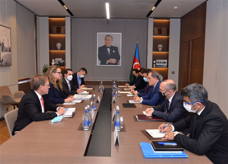 Глава МИД Азербайджана и представитель Госдепа США обсудили постконфликтную ситуацию в регионе - ФОТО