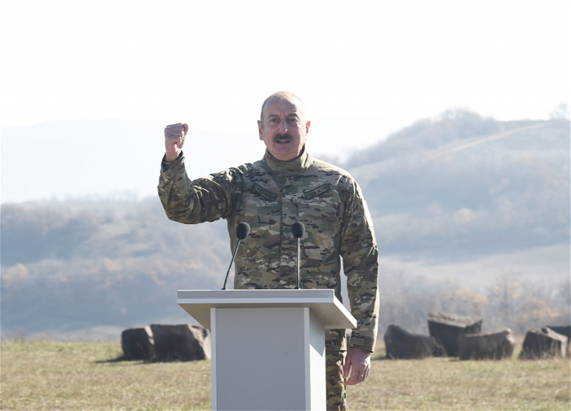 Ильхам Алиев: И где же эта «непобедимая» армия Армении?