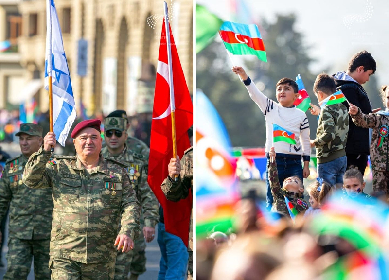 Азербайджан празднует День Победы! - ФОТО