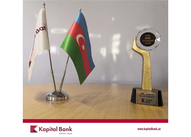 Kapital Bank в очередной раз был удостоен премии Milli KSM