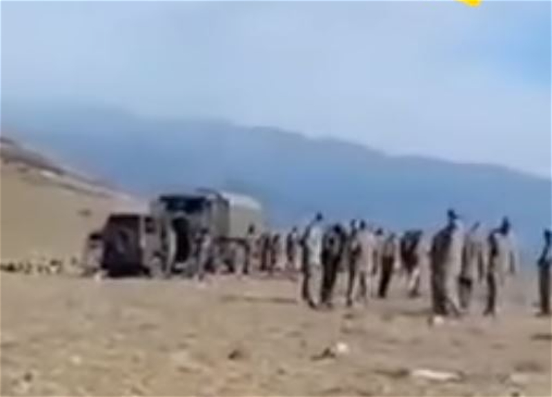 Кадры о том, как около 60 армянских солдат попали в окружение – ВИДЕО