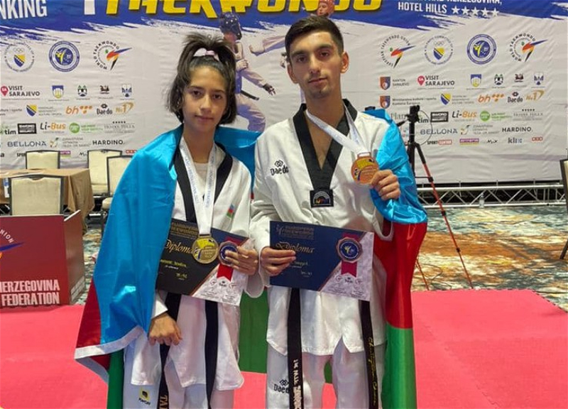 Два азербайджанских тхэквондиста стали чемпионами Европы
