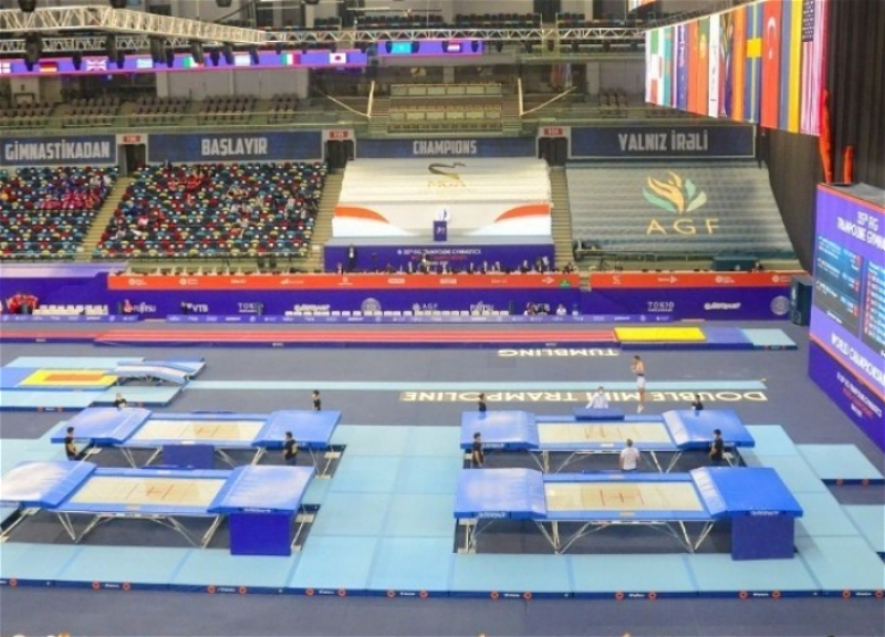 Bu gün Bakıda batut gimnastikası üzrə 28-ci dünya yaş qrupları yarışlarına start veriləcək