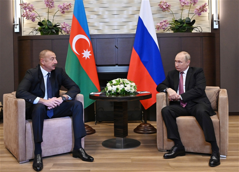 Алиев - Путину: Столкновения на границе вынуждают нас обсудить минимизацию рисков