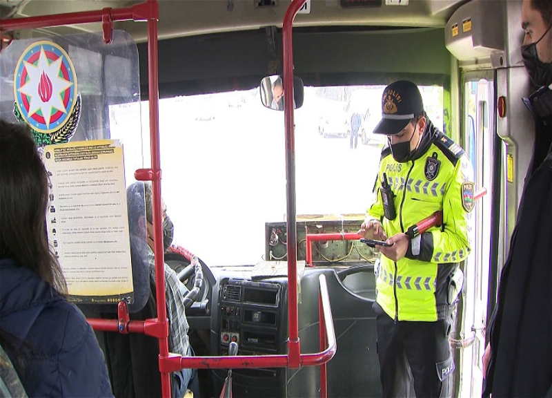 Narkotik qəbul edib avtobus idarə edən 3 sürücü saxlanılıb - FOTO