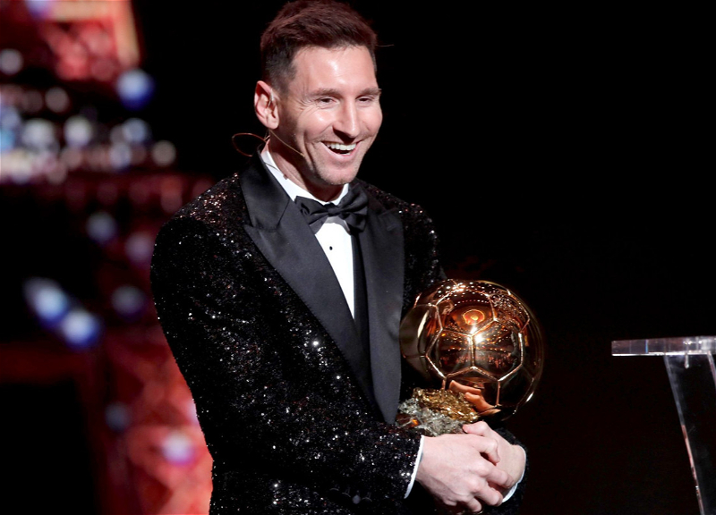 Lionel Messi 7-ci dəfə “Qızıl top” mükafatını qazanıb