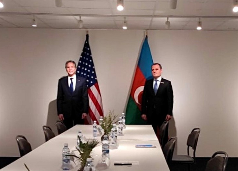Состоялась встреча главы МИД Азербайджана с госсекретарем США – ФОТО