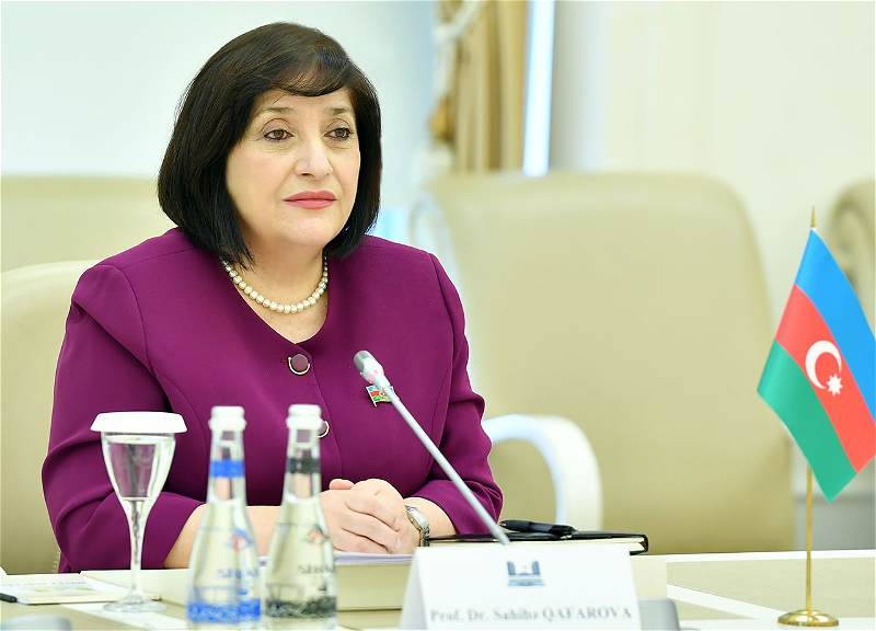 Сагиба Гафарова: Сегодня азербайджанская сторона хочет говорить о мире и будущем развитии – ФОТО