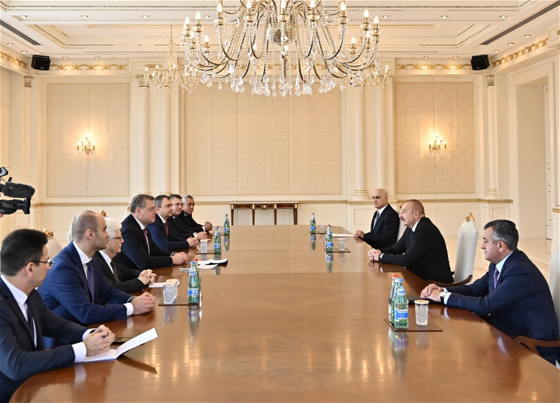 Ильхам Алиев принял губернатора Астраханской области РФ - ФОТО