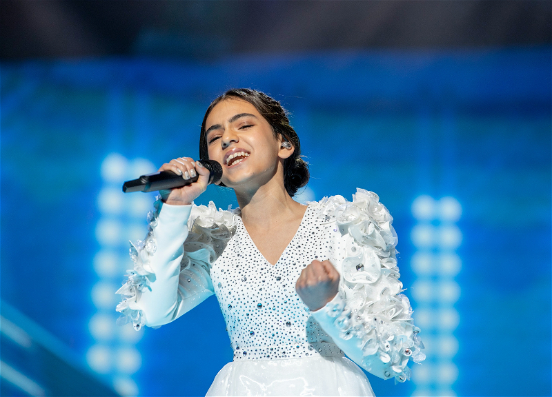 Первая репетиция Соны Азизовой на «Детском Евровидении - 2021» - ФОТО - ВИДЕО